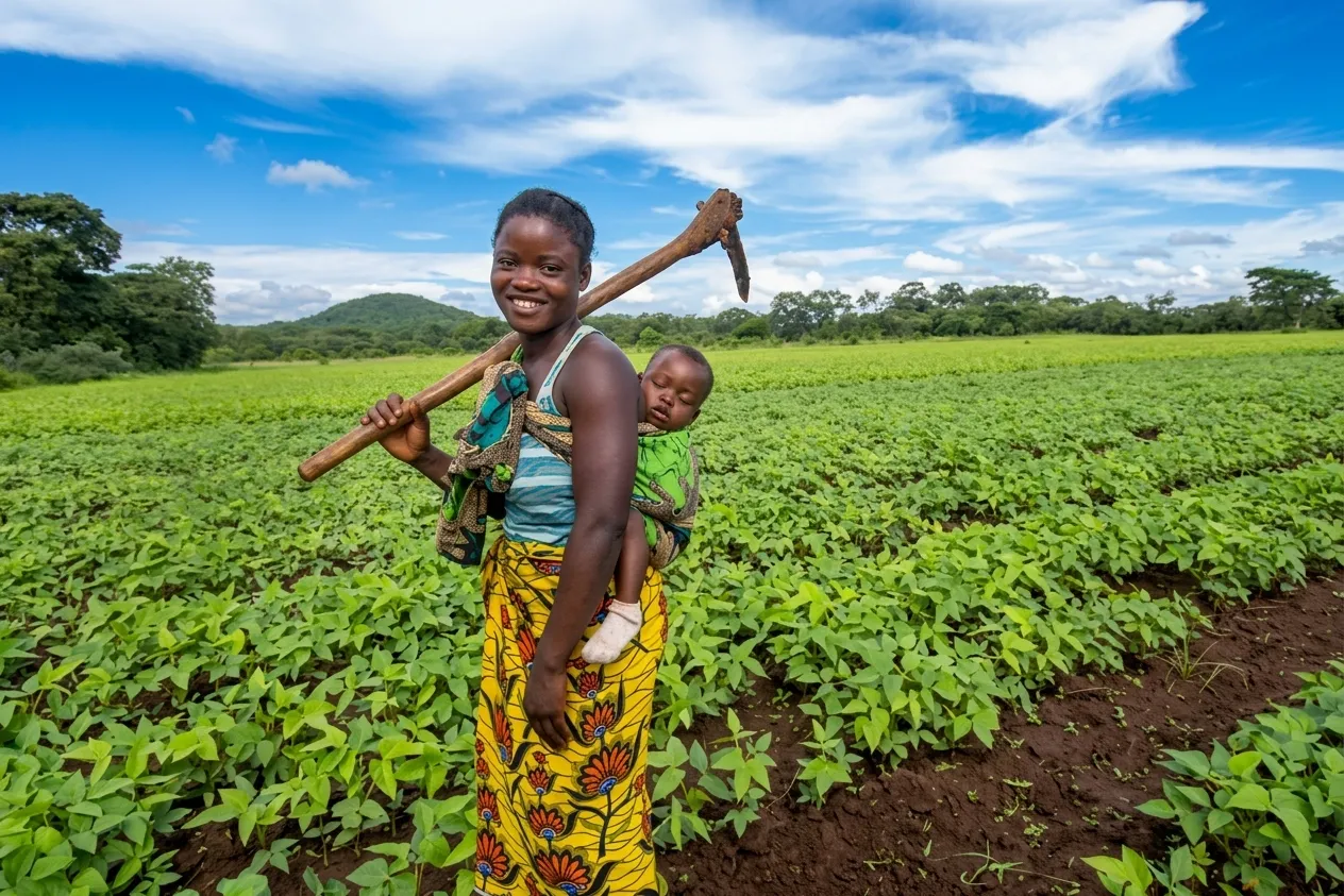 Community agriculture and sustainable land practices in Zambia